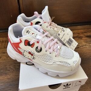 Adidas Kids Hello Kitty Sneakers - White and Red
